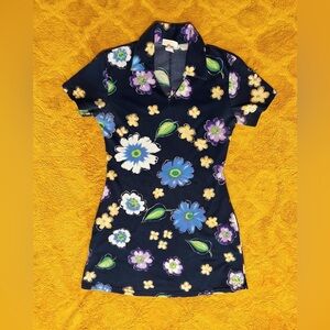 Vintage flower power dress